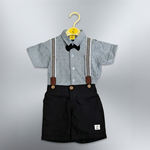 Blue Mist Gentleman Suspender Set