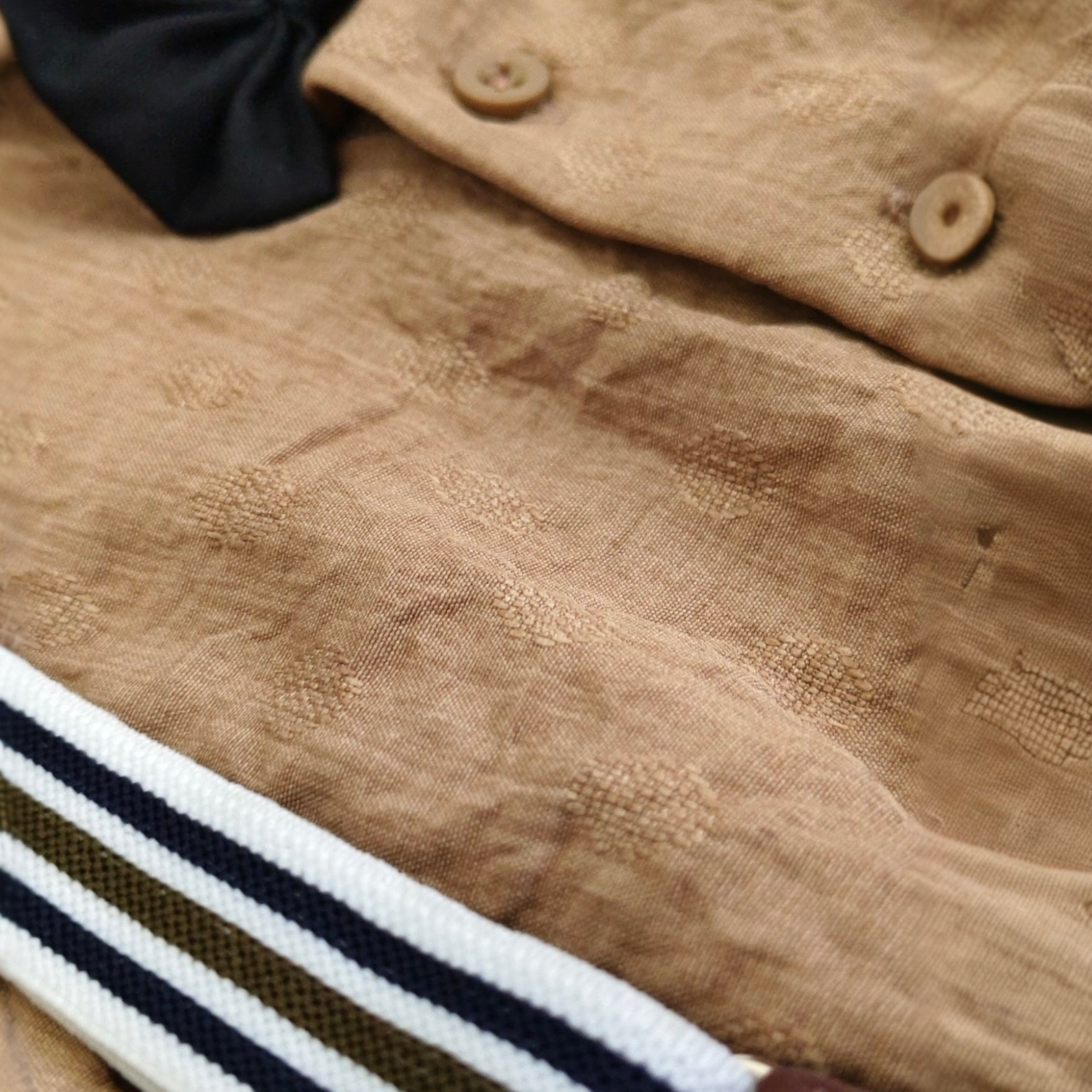 Mocha Gentleman Suspender Set