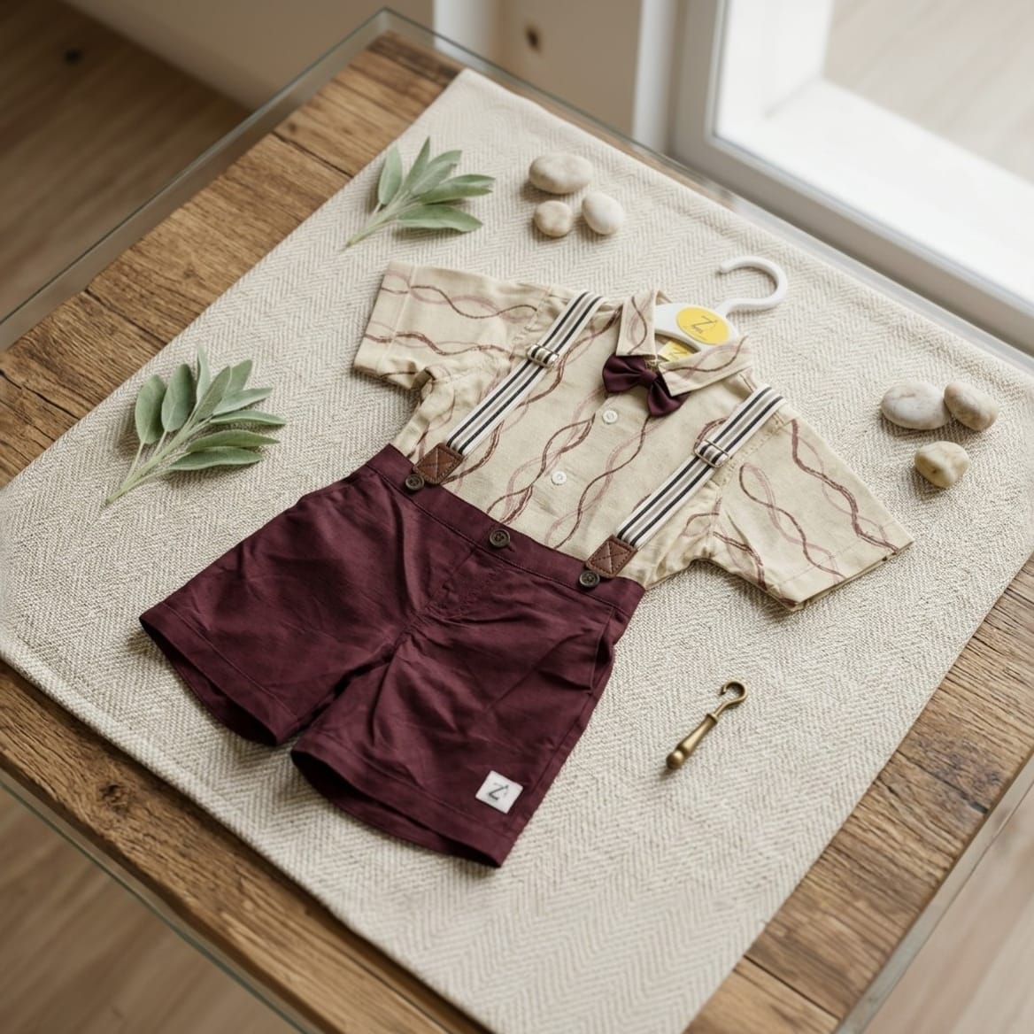 Autumn Vines Gentleman Suspender Set