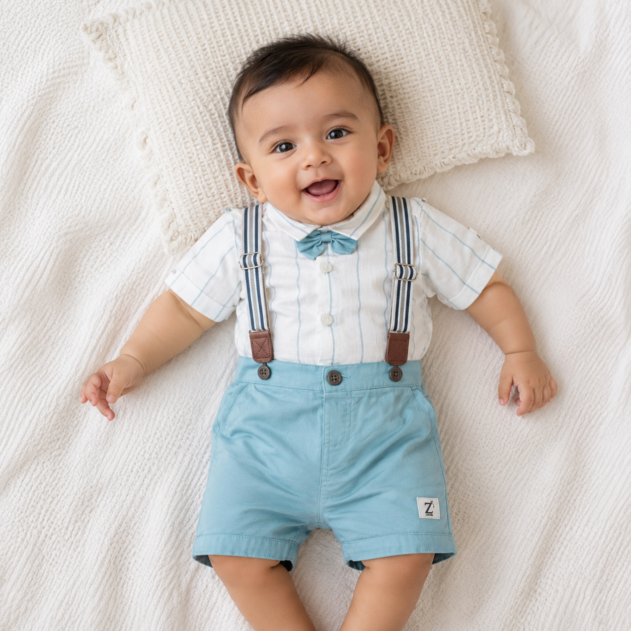 Mint Breeze Gentleman Suspender Set